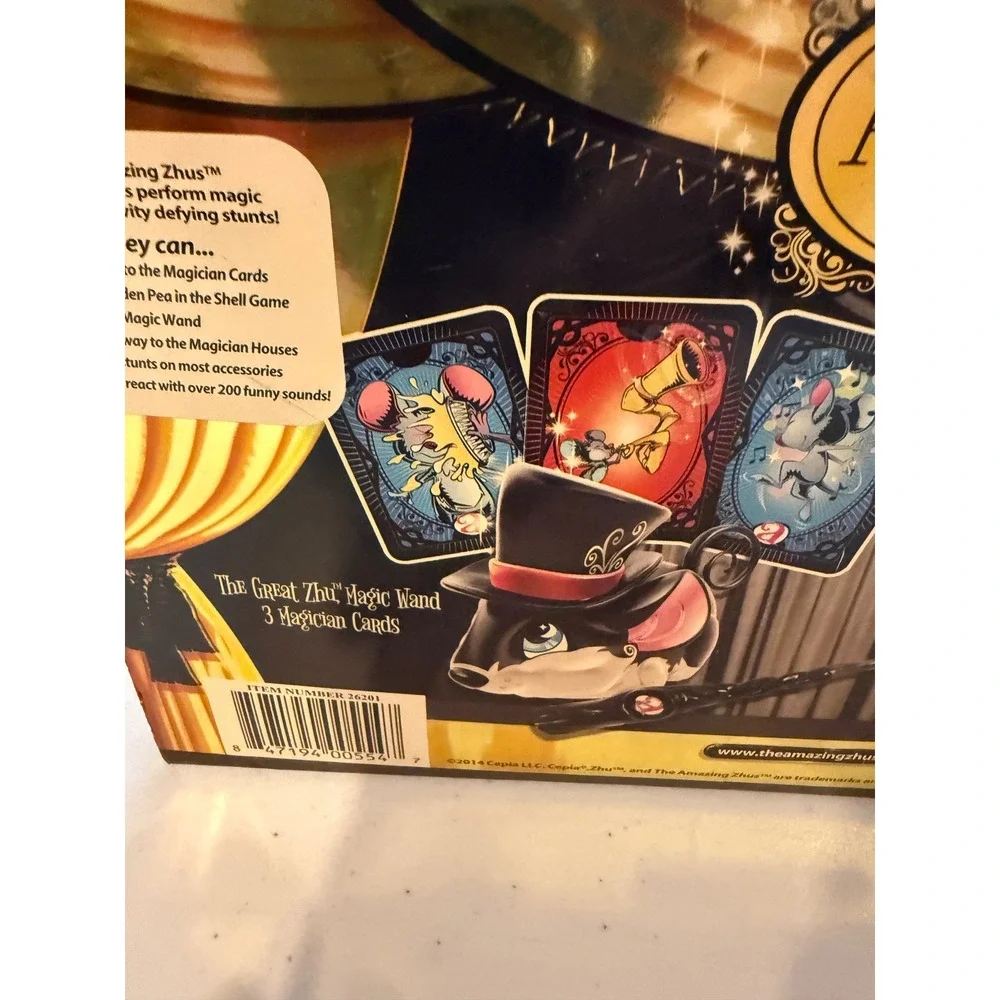 The Amazing Zhus Magician Pet The Great Zhu Interactive Toy Magic Wand 26201